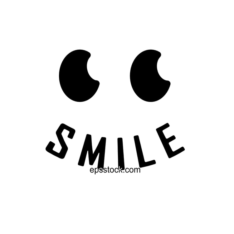 smile lettering