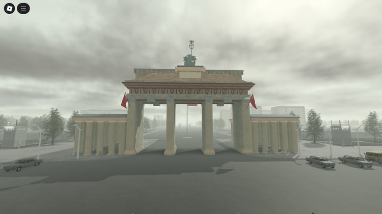 Roblox Berlin Wall vintage Cold War map