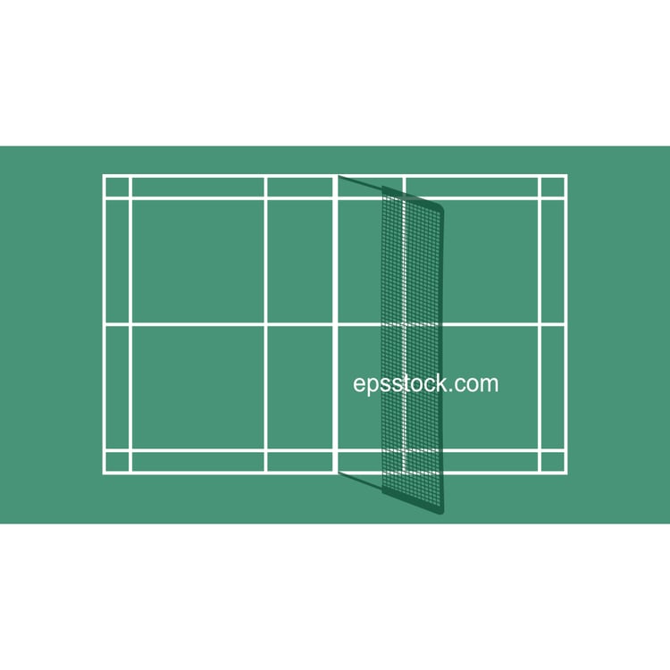 Badminton court