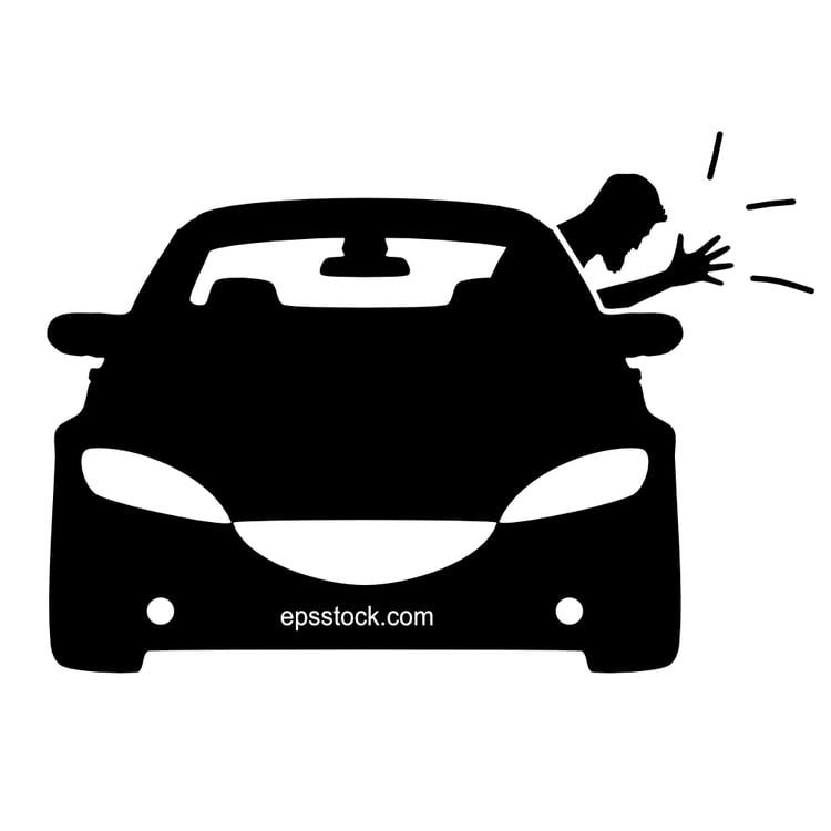 fit of anger while driving