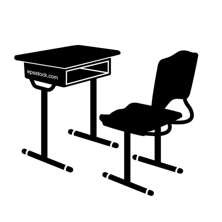 Kids School Study Table and Chair