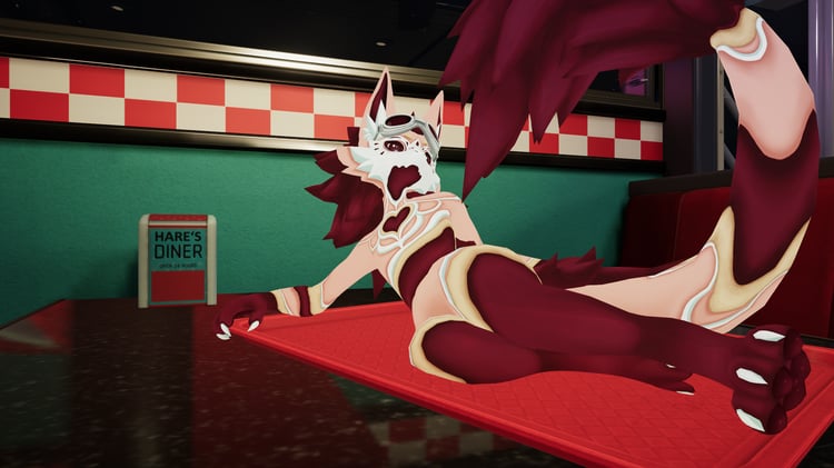 Black Cherry varient laying on a table at a diner
