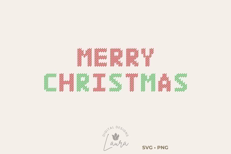 This listing features the words Merry Christmas.
