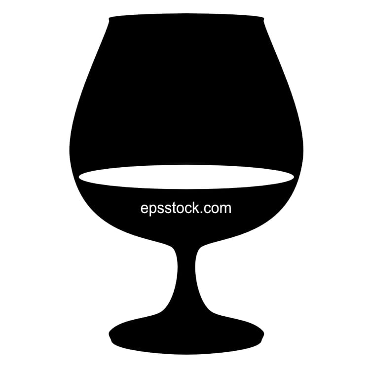 thick wine glass
