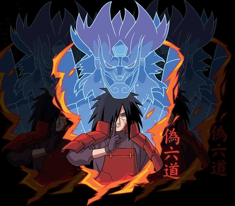 DESIGN ANIME NARUTO - Madara