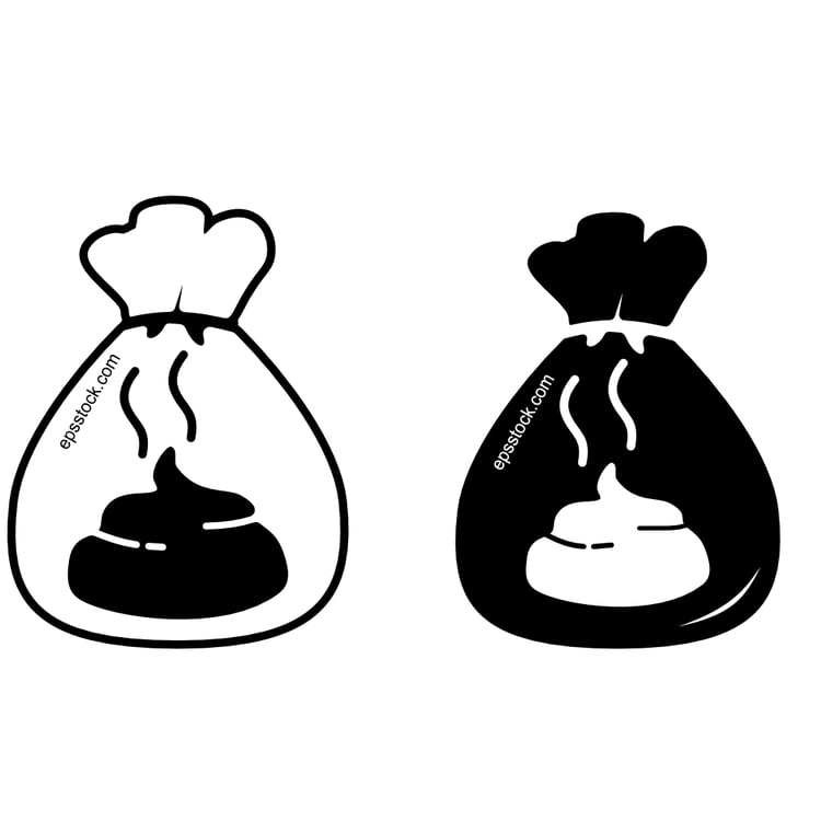 Hygienic bag for dogs