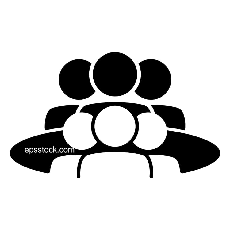 Meeting or conference icon