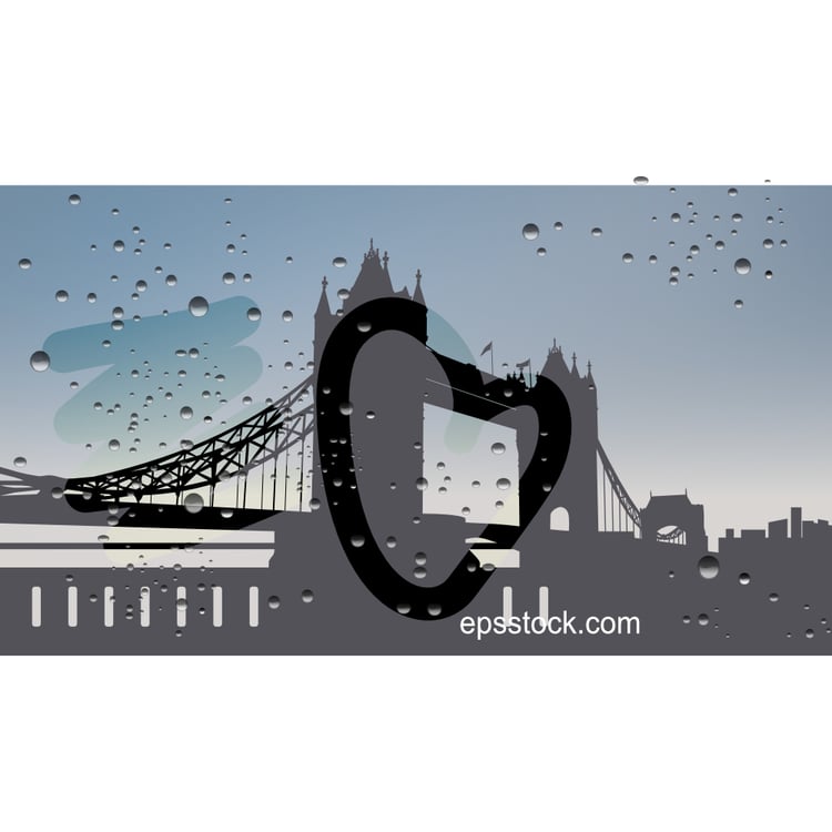 Inscription Heart On The Sweaty car Glass