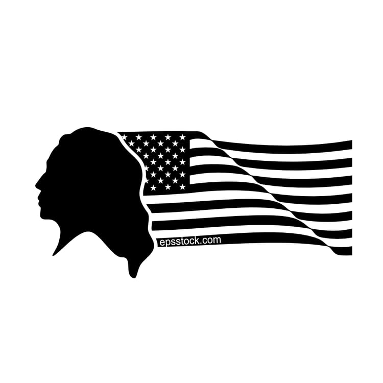 A portrait of a woman who resembles Kamala Harris