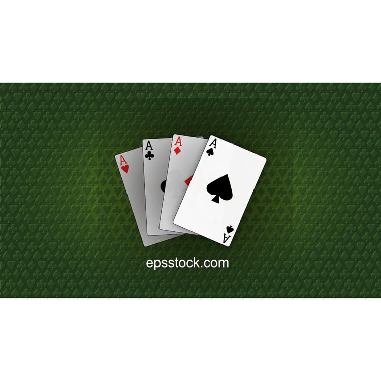 Poker Four Aces Cards