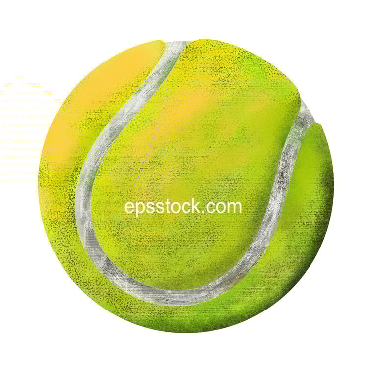Color Tennis Ball