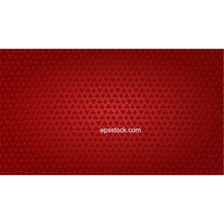 Red Poker Background