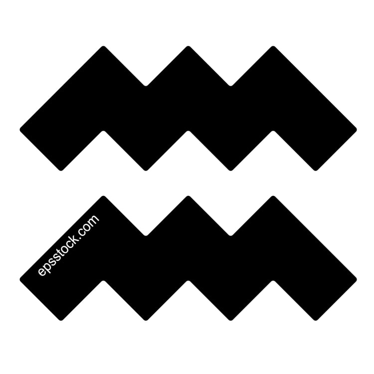 Aquarius Astrology symbol