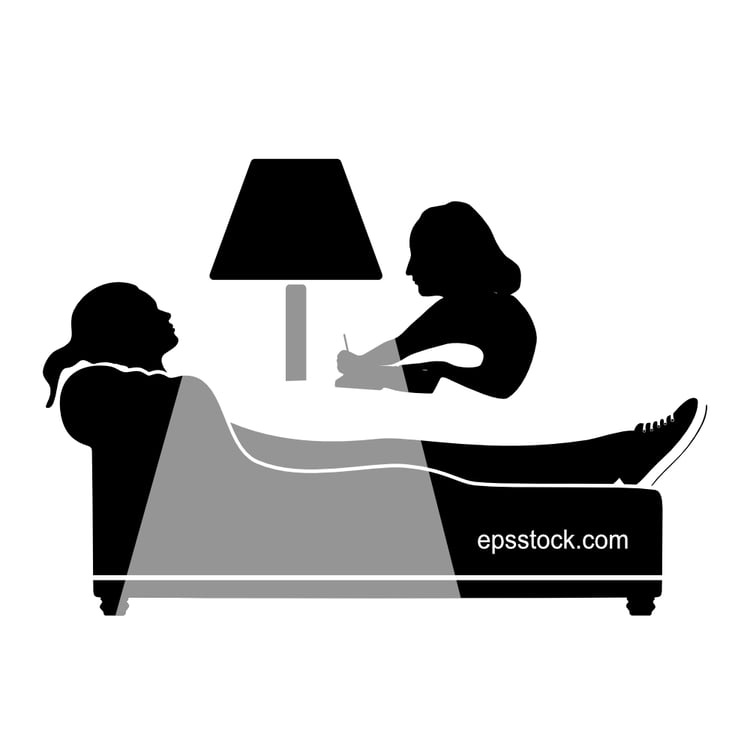 The therapist takes notes during a rehabilitation session with the patient