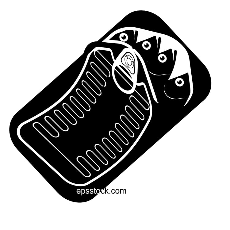 open can of sardines