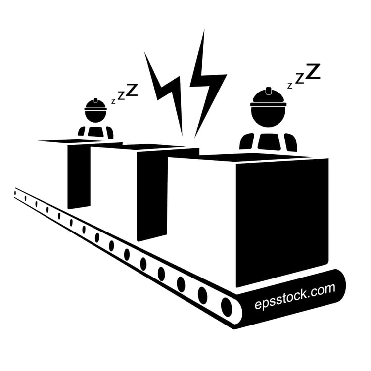 Breakdown at the factory