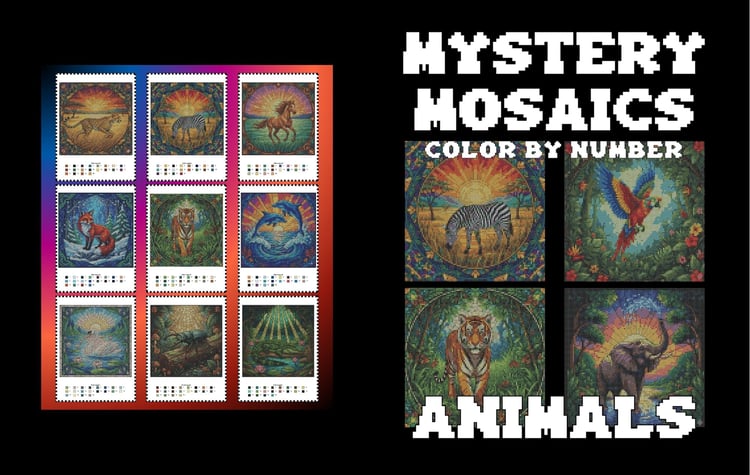 color by number animals