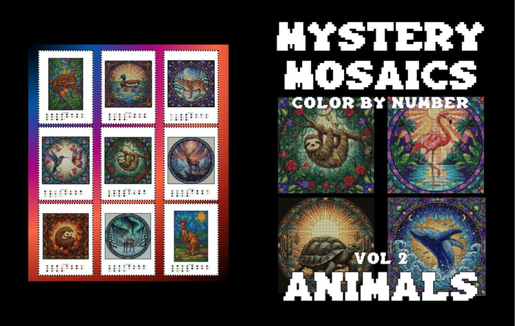 color by number animals vol 2