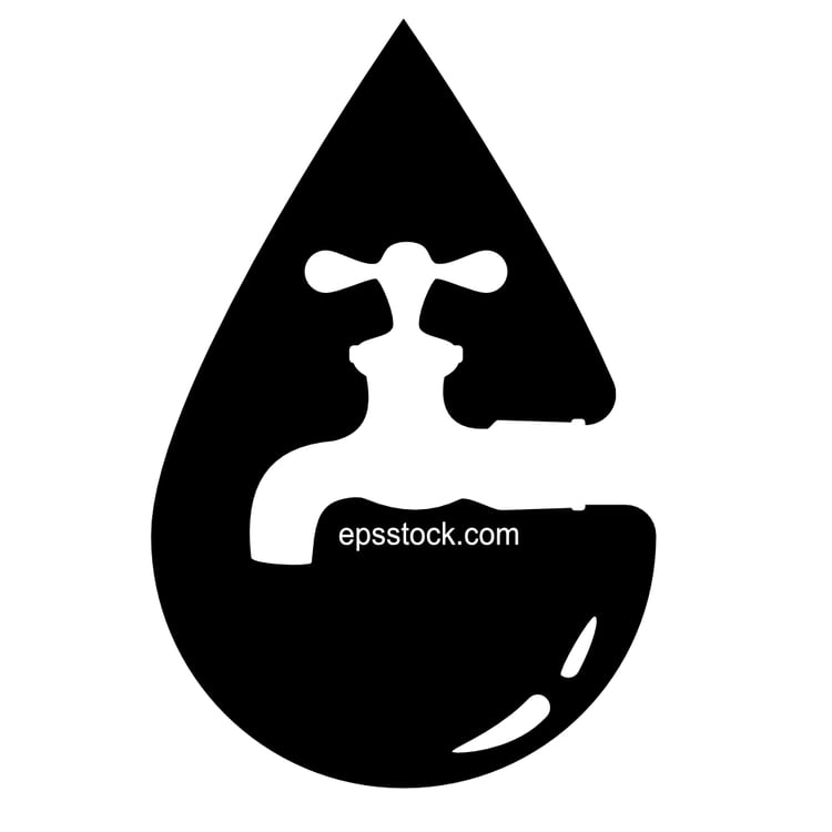 water tap logo