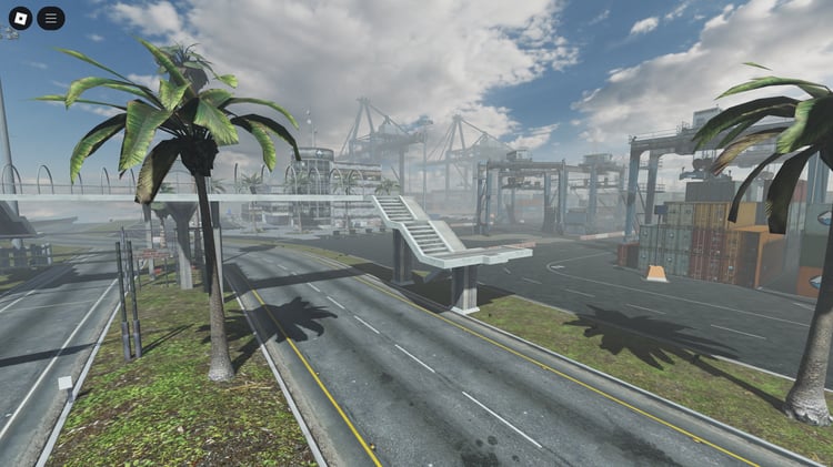 Roblox GTA Dock racing map