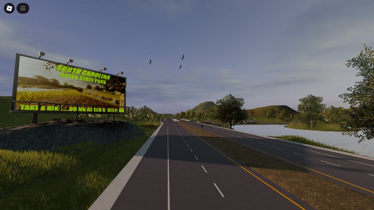 Small towns and homes in Roblox roleplay map