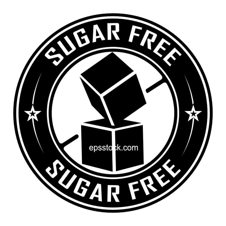 sugar free sign