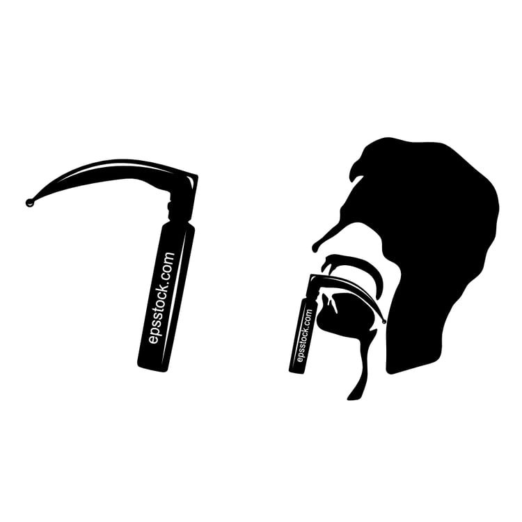 Laryngoscope emblem