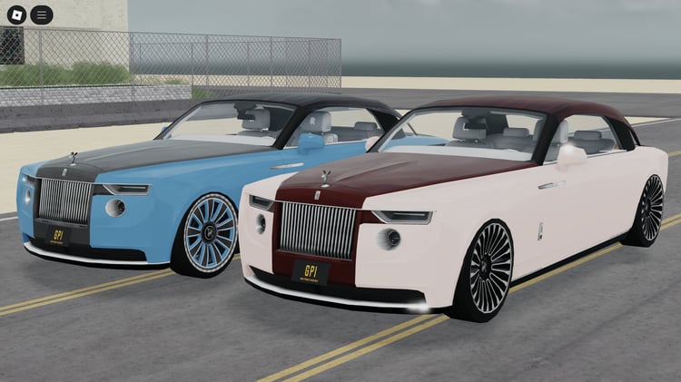 Roblox 2023 Rolls Royce luxury car
