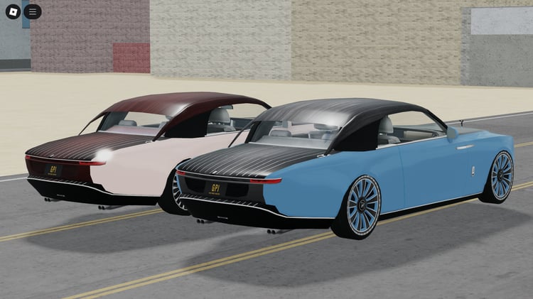 Fully working Rolls Royce with openable doors Roblox