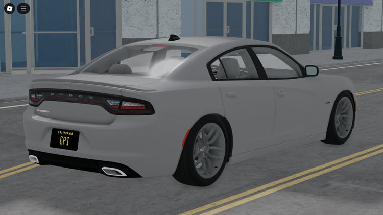 Dodge Charger with openable doors Roblox