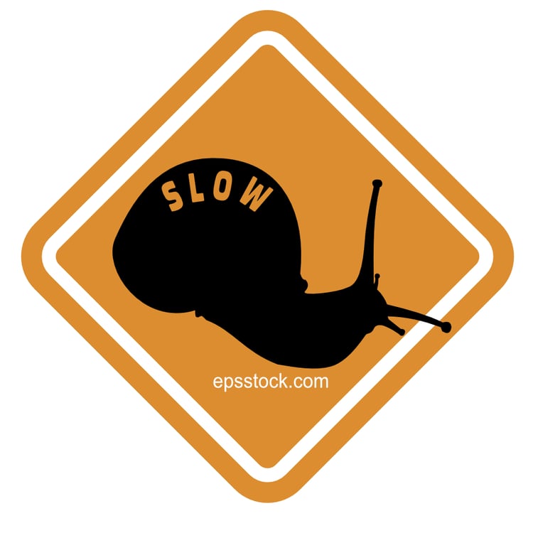 slow sign