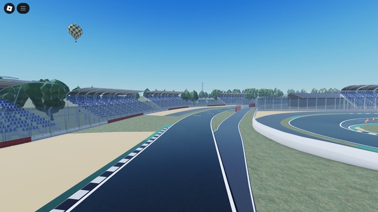 Stylized racing circuit Roblox
