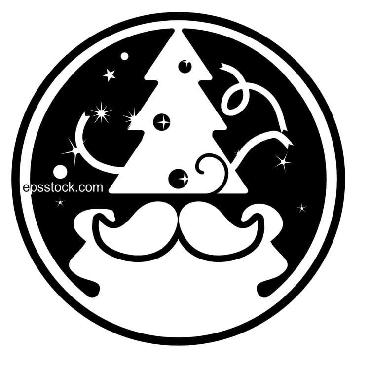 Santa Claus emblem