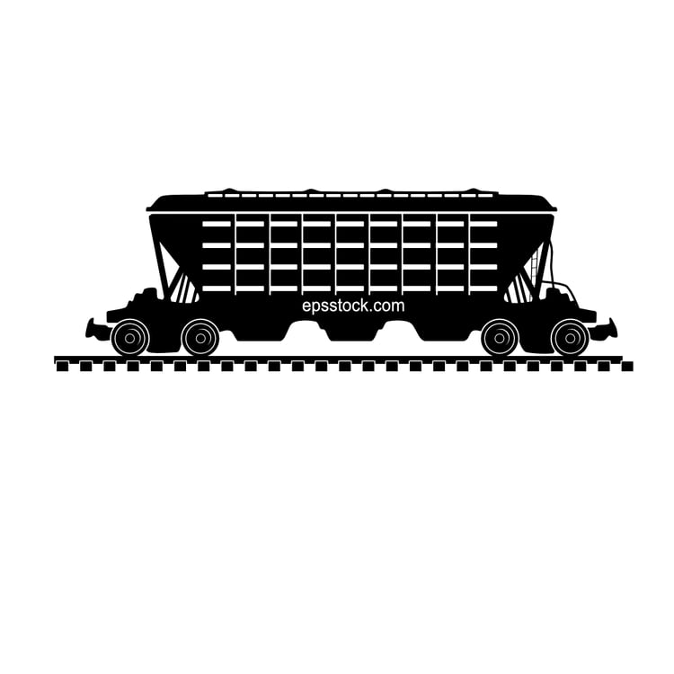 Railroad Grain Hopper