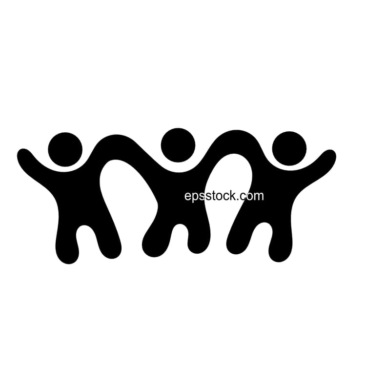 Teamwork symbol
