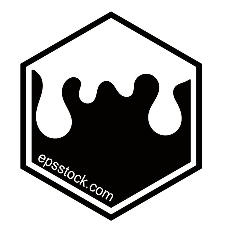 Honey geometric logo