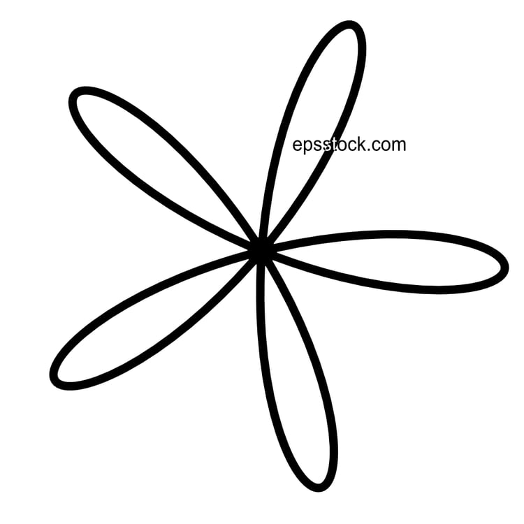 flower geometric logo