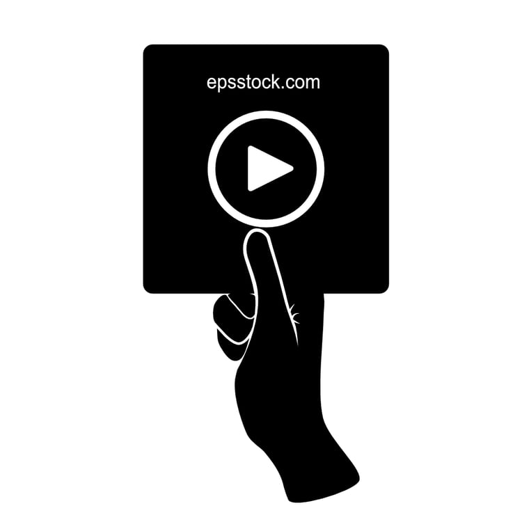 Video blogger emblem