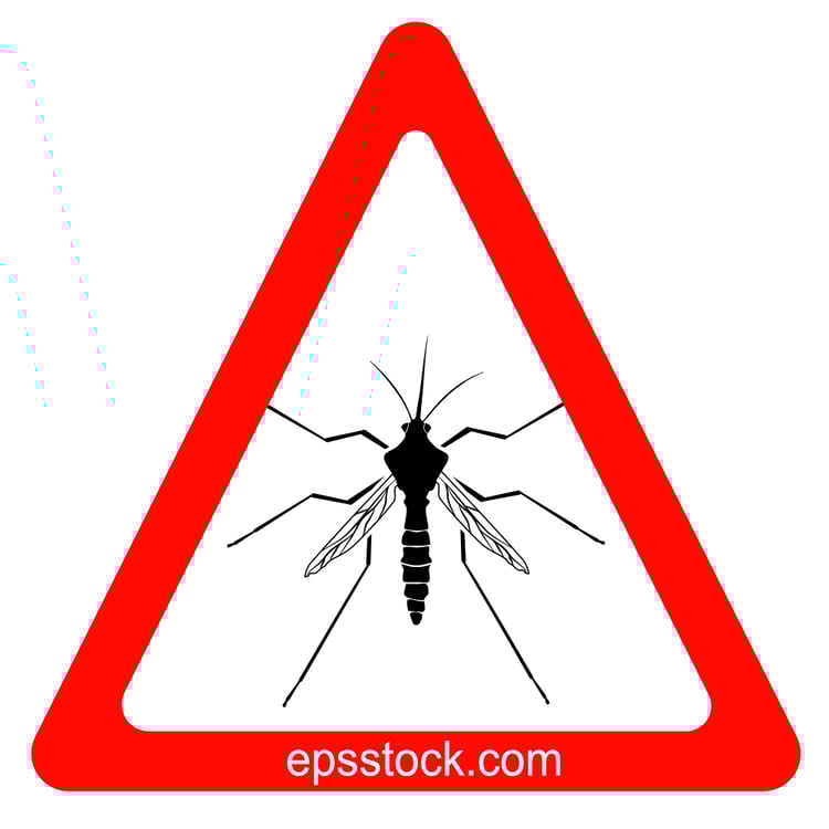 Malaria Mosquito Sign