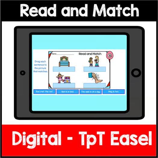 DOLLAR DEAL BUNDLE: CVC Short Vowel Decodable Sentences