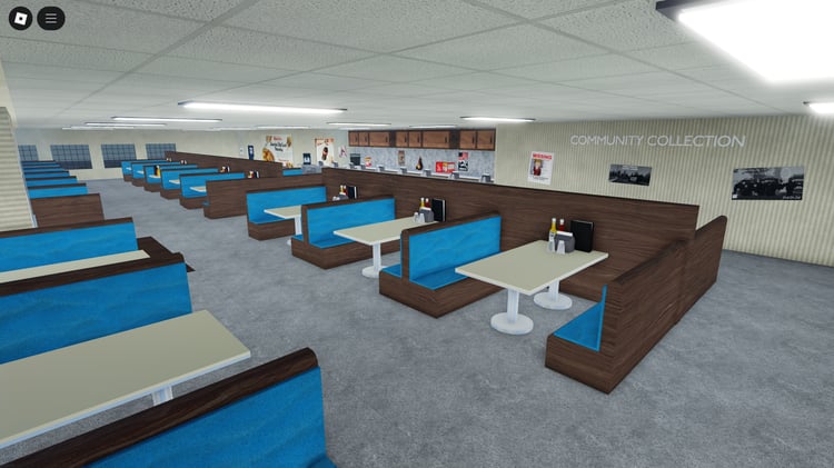 Roblox IHOP restaurant asset