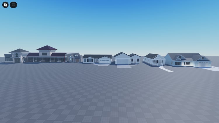 Roblox suburban housing pack asset