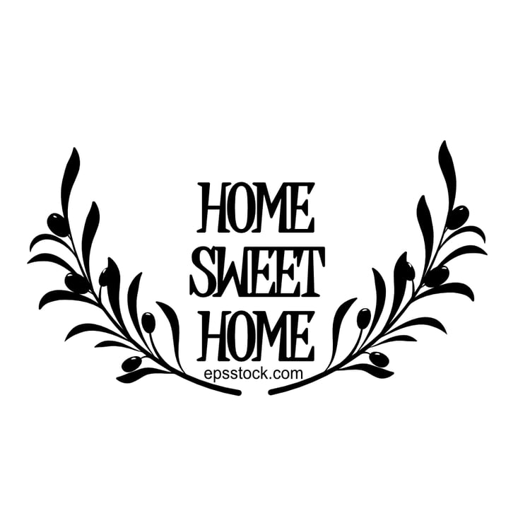 Home Sweet Home sign