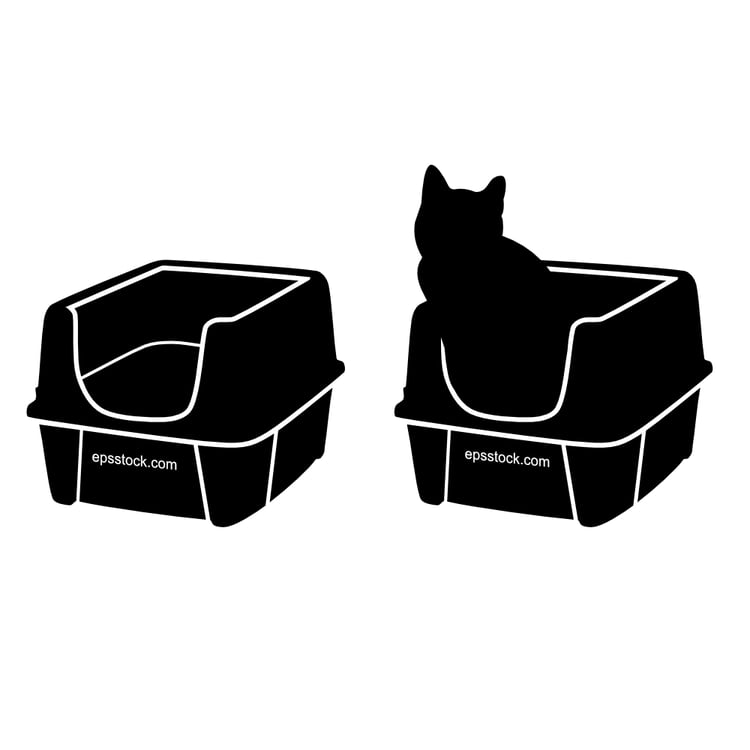 Open-Top Cat Litter Box