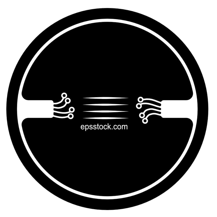 fiber optic cable logo