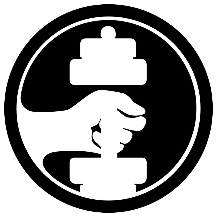 Dumbbell logo