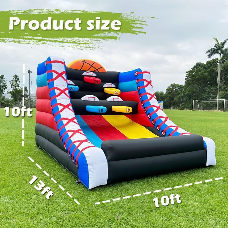 multiple-hoop-basketball-game-inflatable-setup