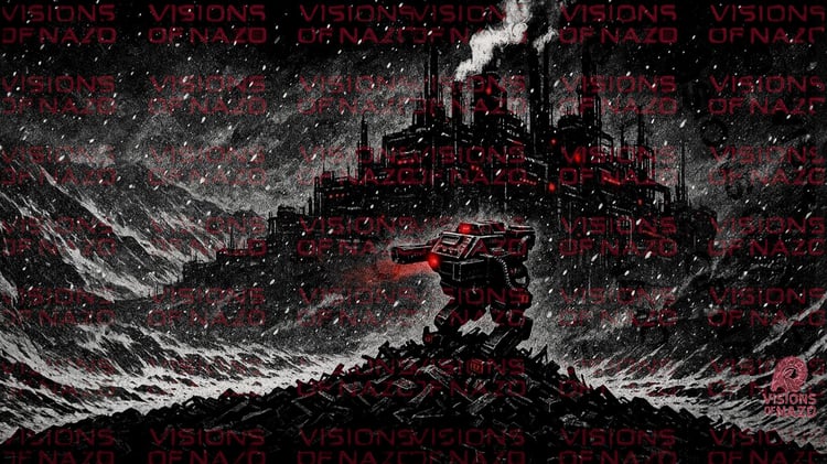 Automaton Warstrider on Cyberstan in Helldivers 2