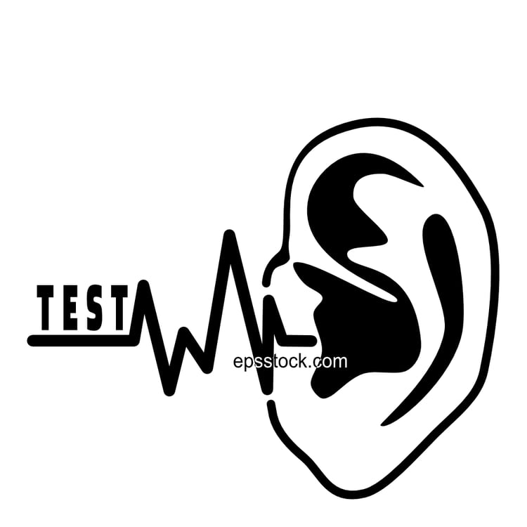 Hearing test emblem