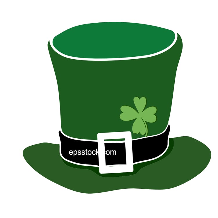 Leprechaun hat emblem